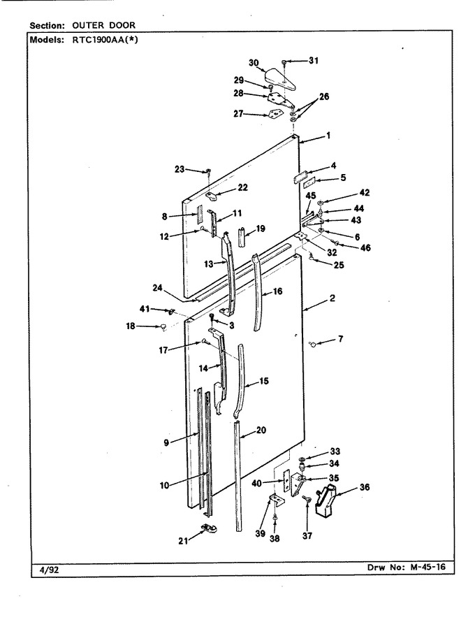 Diagram for RTC1900AAL (BOM: CH55A)