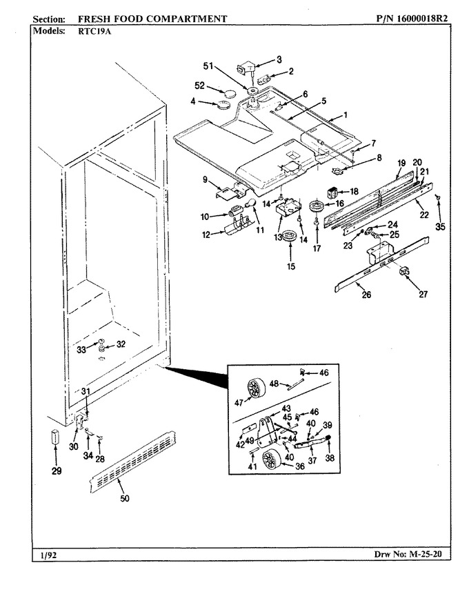 Diagram for RTC19A (BOM: 9E10A)