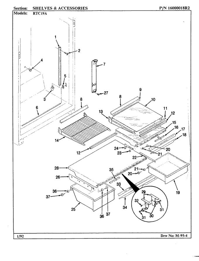 Diagram for RTC19A (BOM: BH55B)