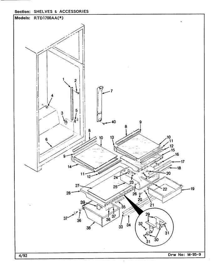 Diagram for RTD1700AAL (BOM: CH31A)