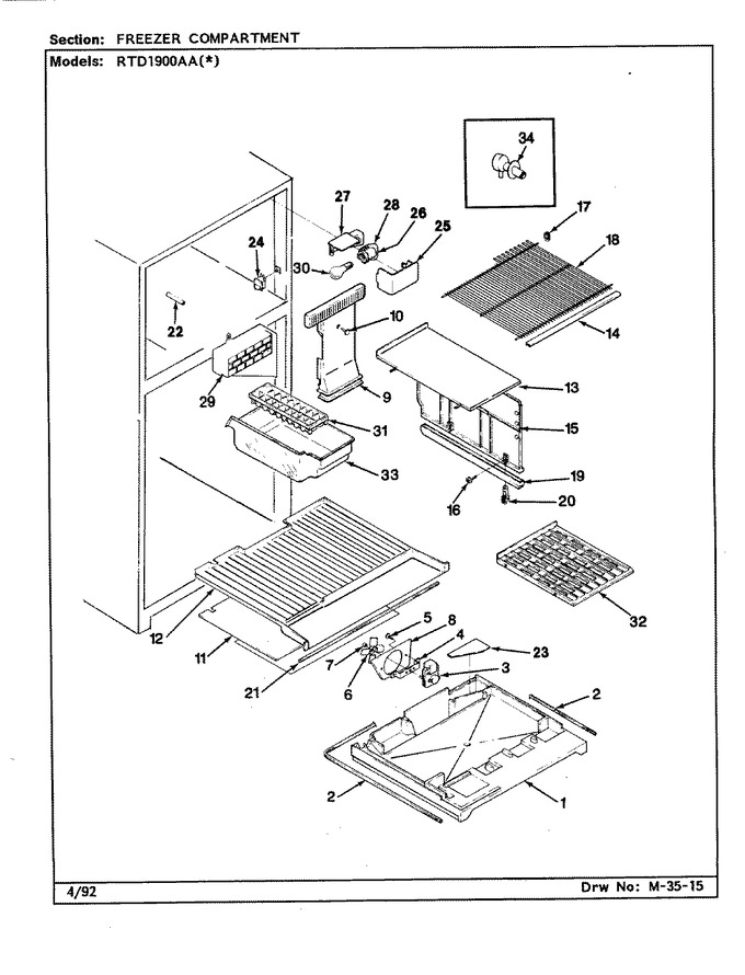 Diagram for RTD1900AAL (BOM: CH59B)