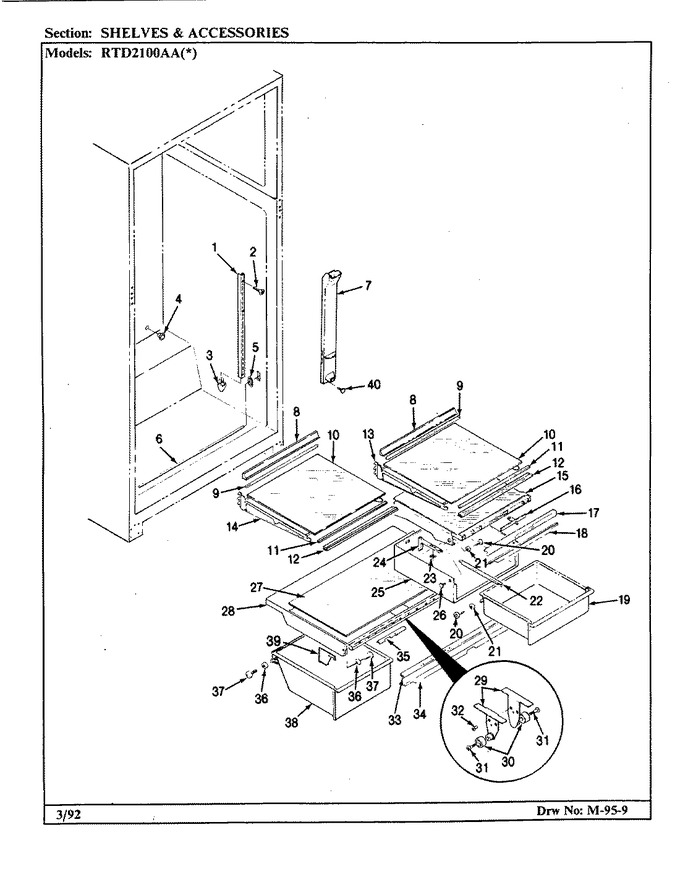 Diagram for RTD2100AAW (BOM: CH71A)