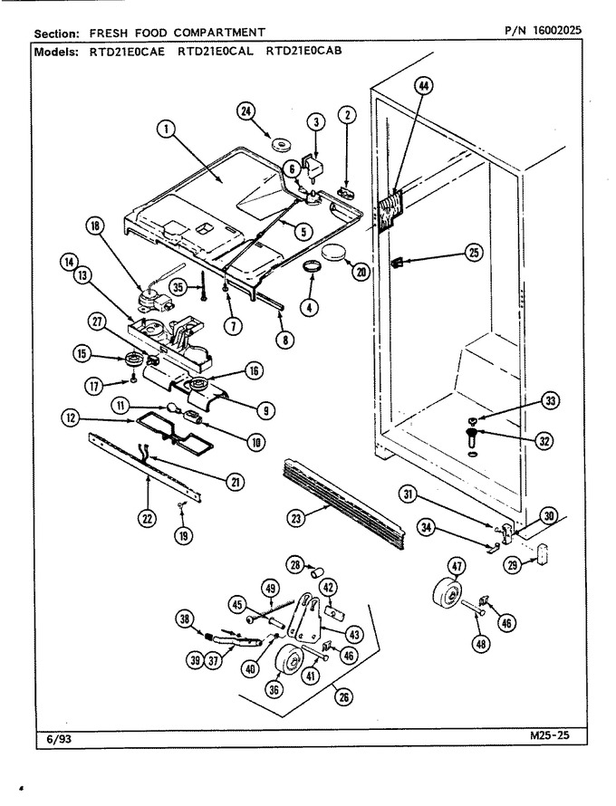 Diagram for RTD21E0CAL (BOM: DE89A)