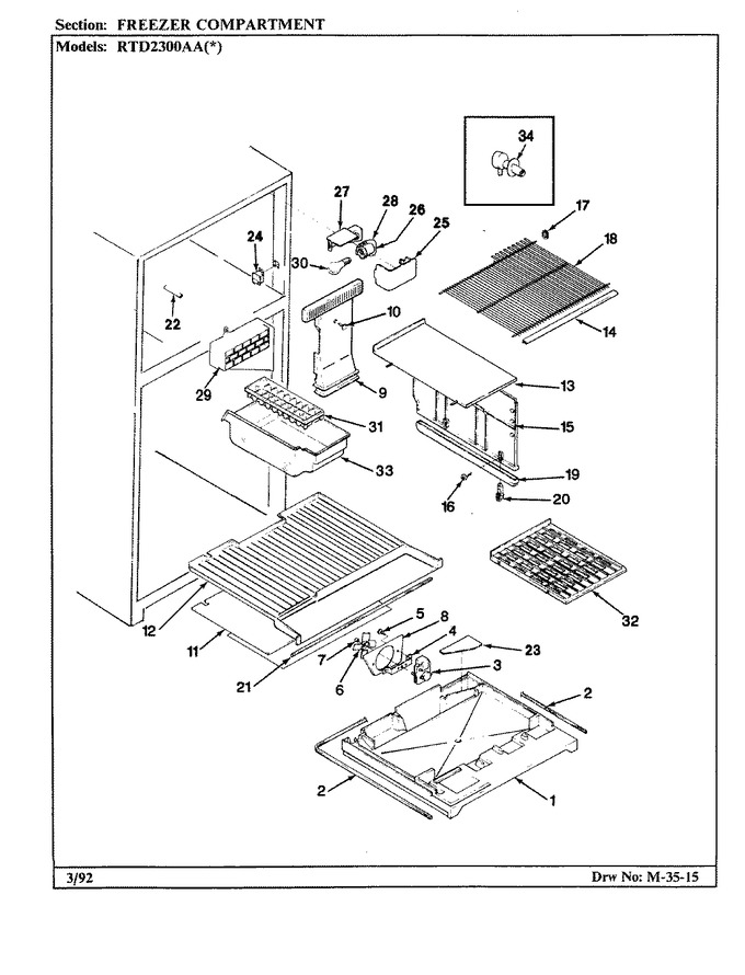 Diagram for RTD2300AAW (BOM: CH93B)