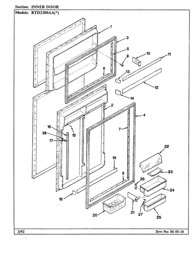 Diagram for RTD2300AAL (BOM: CH93B)