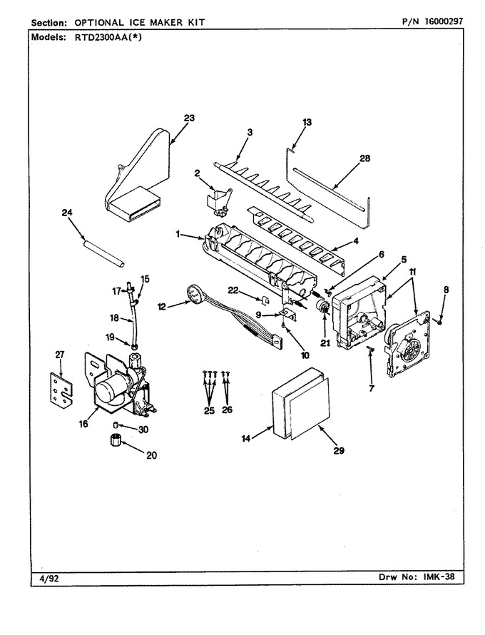 Diagram for RTD2300AAL (BOM: CH93A)