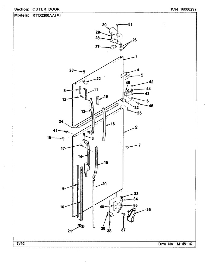 Diagram for RTD2300AAL (BOM: CH93B)