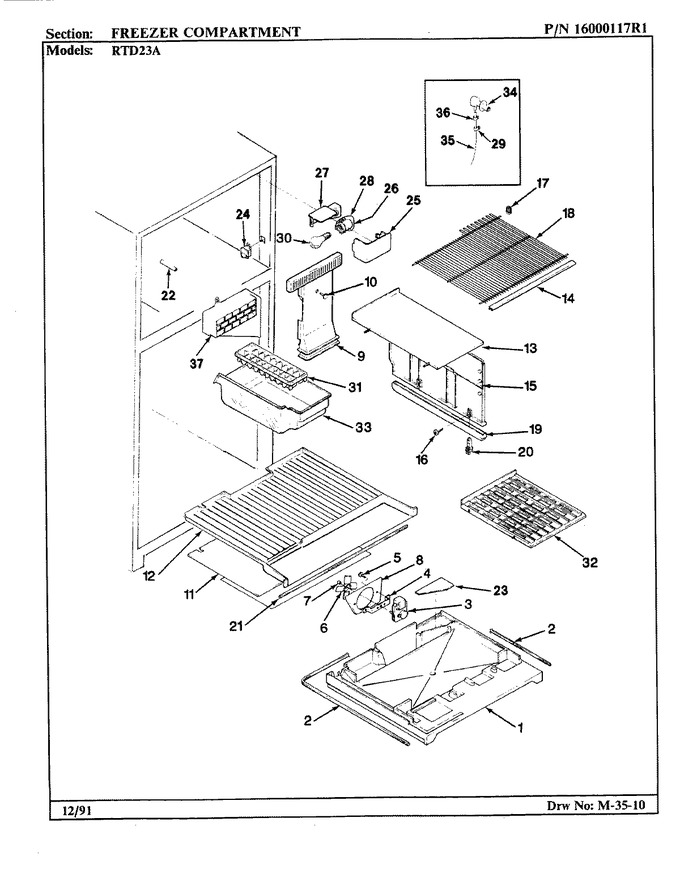 Diagram for RTD23A (BOM: BH93B)