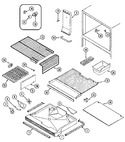 Diagram for 01 - Freezer Compartment