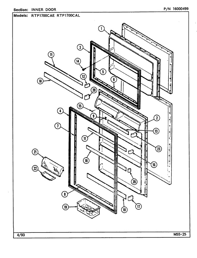 Diagram for RTP1700CAL (BOM: DH34A)