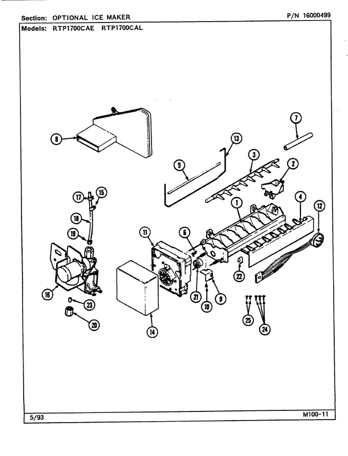 Diagram for RTP1700CAL (BOM: DH34A)