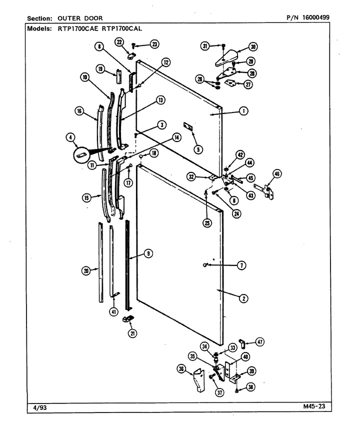Diagram for RTP1700CAL (BOM: DH34A)