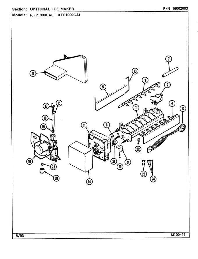 Diagram for RTP1900CAE (BOM: DH53A)