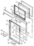 Diagram for 01 - Door (inner)