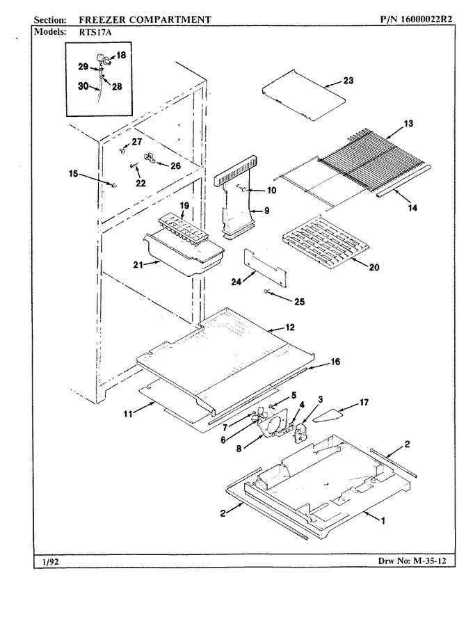 Diagram for RTS17A (BOM: BH21A)