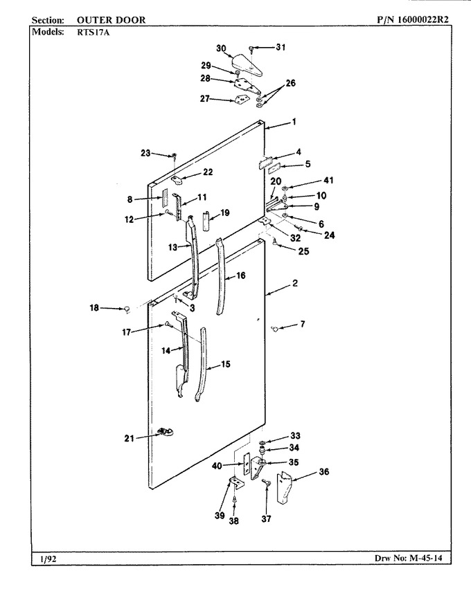 Diagram for RTS17A (BOM: BH21C)