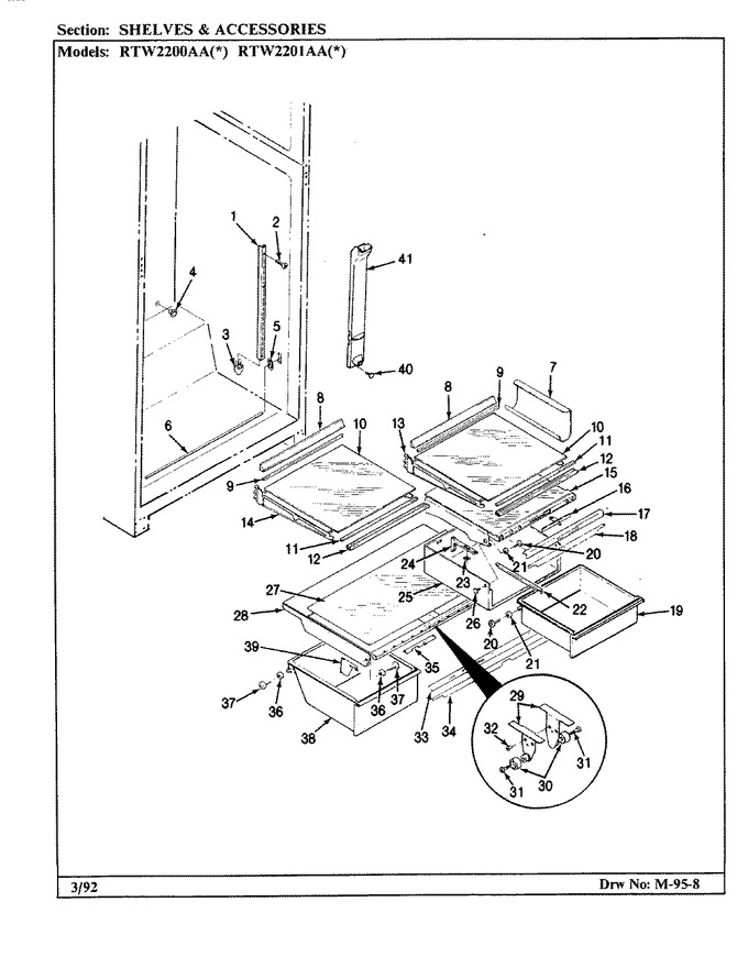 Diagram for RTW2200AAW (BOM: CH89A)