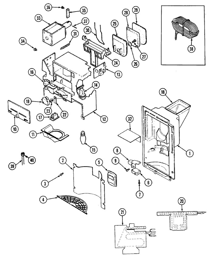 Diagram for RTW2201CAL (BOM: DH82A)
