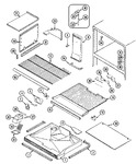 Diagram for 01 - Freezer Compartment