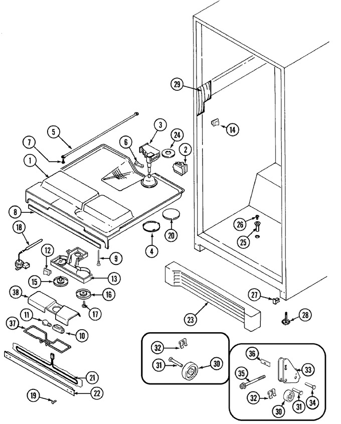 Diagram for RTW2200DAE