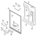 Diagram for 05 - Fresh Food Inner Door