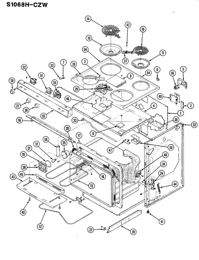 Diagram for S1068H-CZW