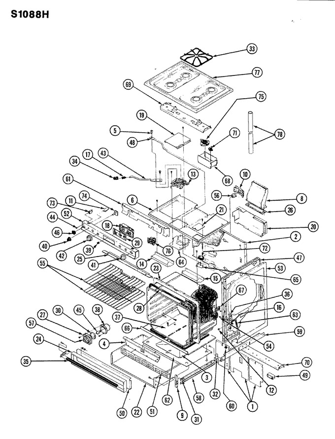 Diagram for S1088H-CKZW