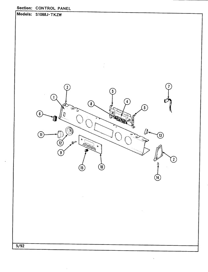 Diagram for S1088J-TKZW