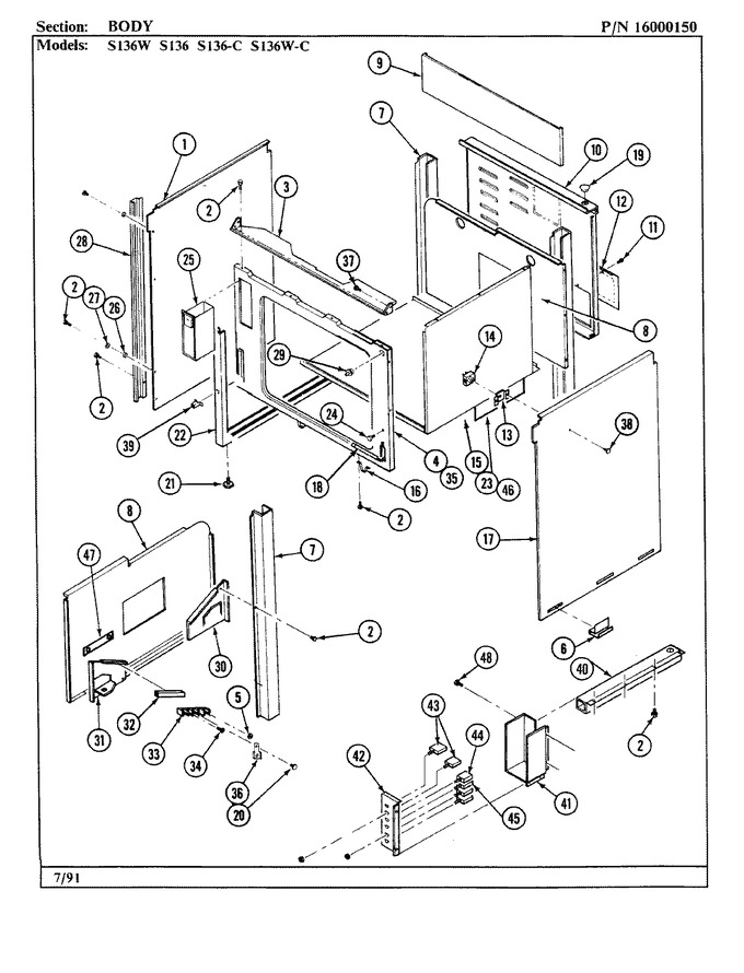 Diagram for S136W-C