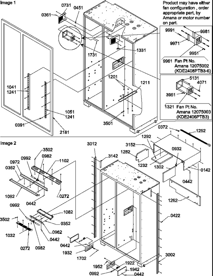 Diagram for S148CA01 (BOM: P1305502W)