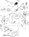 Diagram for 09 - Top Hinges, Condenser & Compressor Area