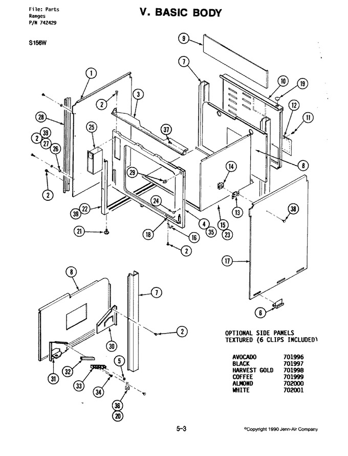 Diagram for S156W