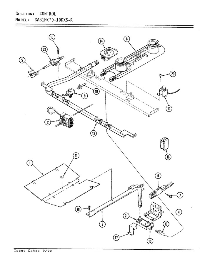 Diagram for SA31HK-10KXS-R