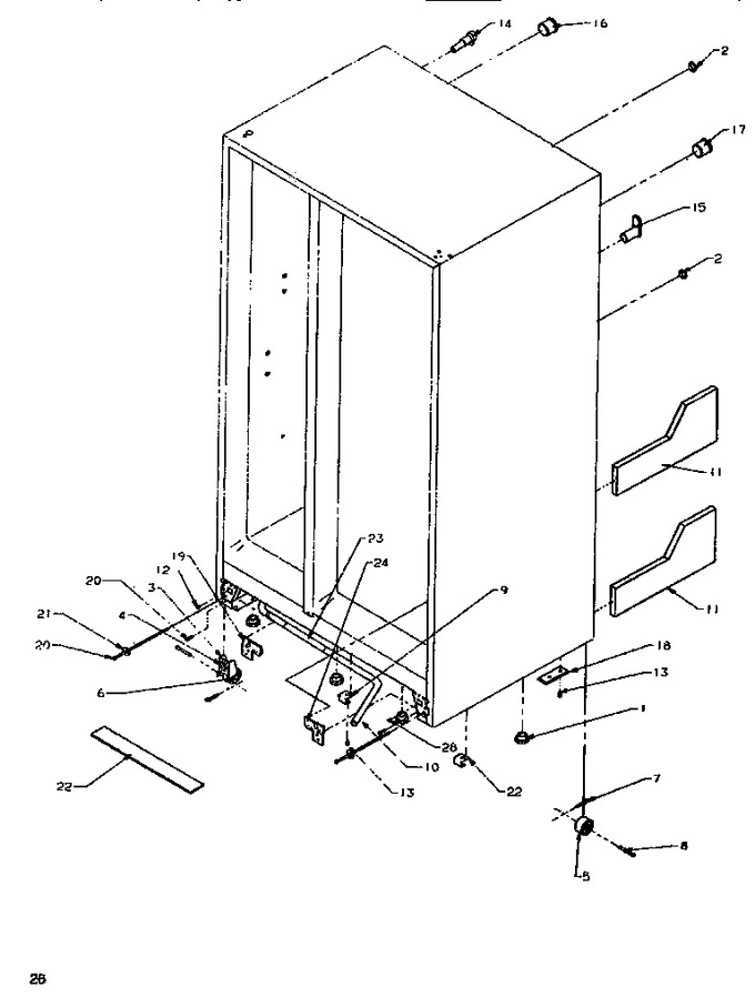 Diagram for SB520SW (BOM: P1185001W W)