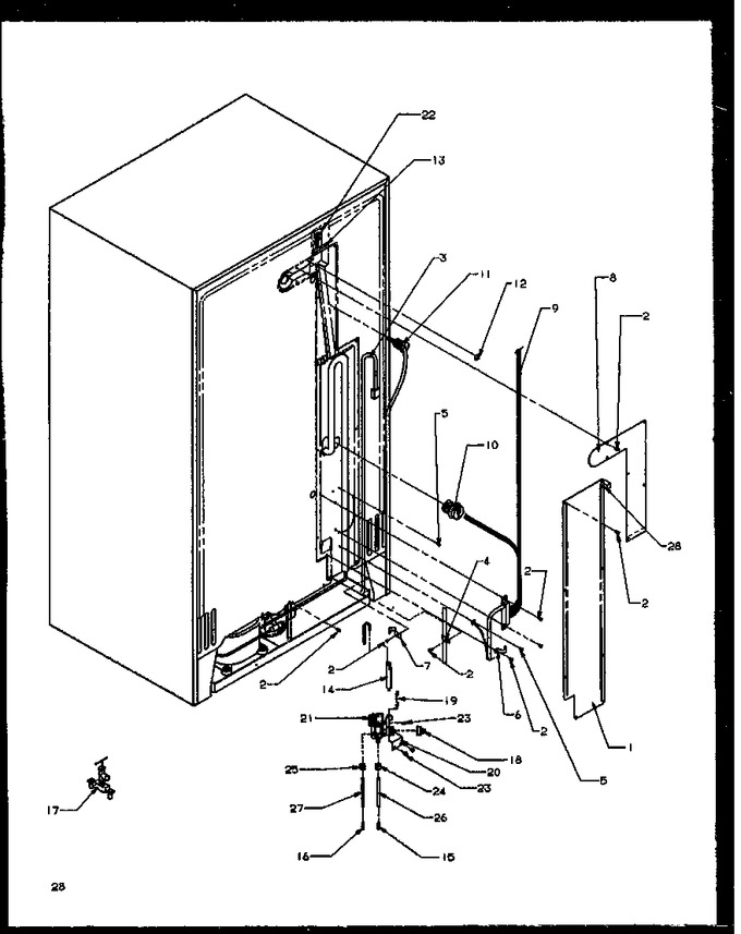 Diagram for SBD20NW (BOM: P1162503W W)