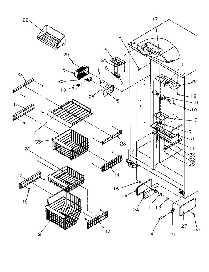 Diagram for SBD20S4E (BOM: P1190001W E)