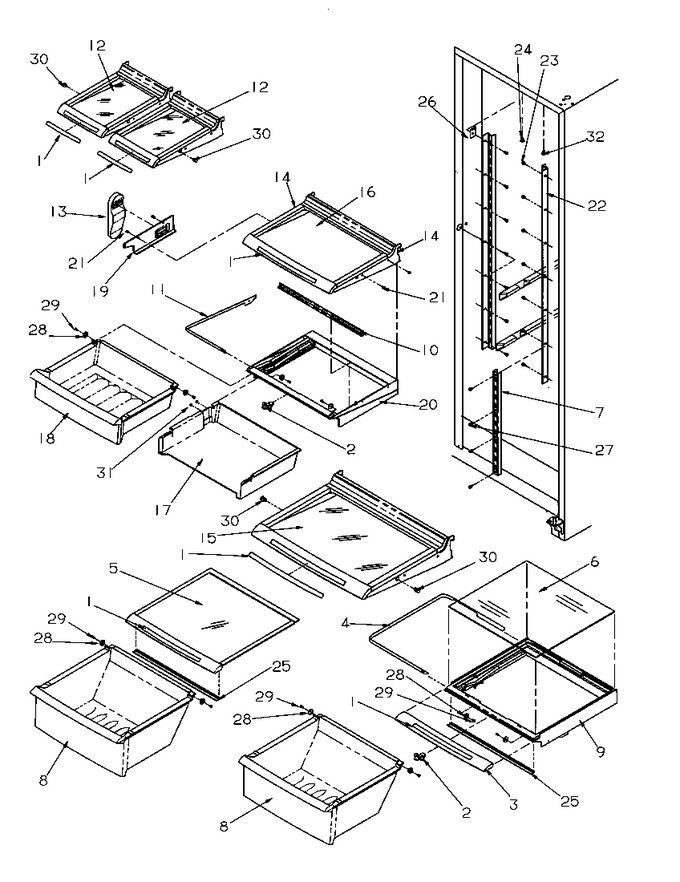 Diagram for SBD20S4W (BOM: P1190001W W)