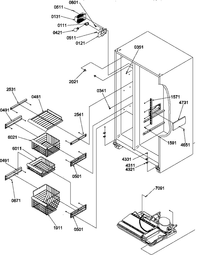 Diagram for SBD20S4W (BOM: P1190007W W)