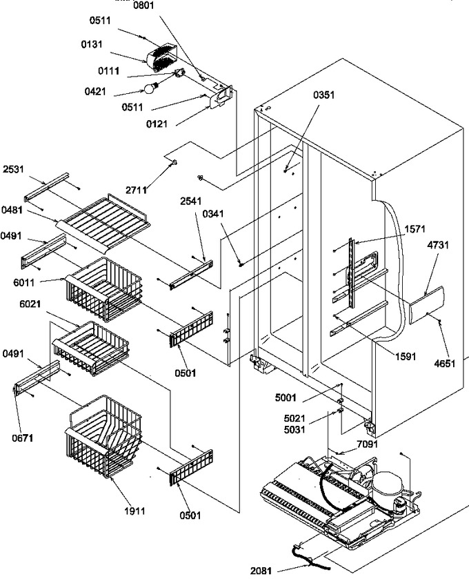 Diagram for SBDE20S4SW (BOM: P1190906W W)