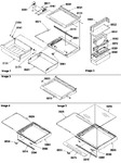 Diagram for 03 - Deli, Shelves, Crisper Assy.