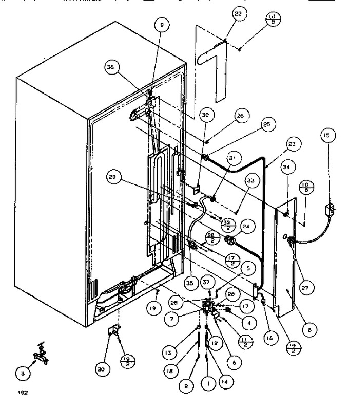 Diagram for SBDE520K (BOM: P1109903W W)
