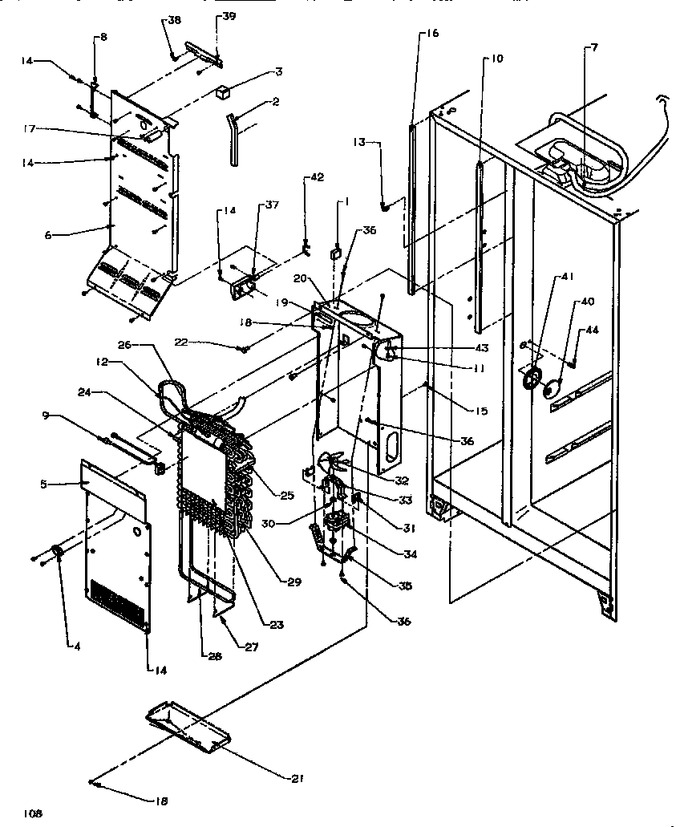 Diagram for SXD520NW (BOM: P1181101W W)