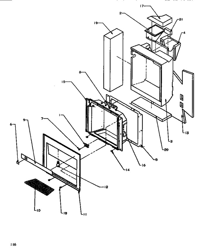 Diagram for SXD520NW (BOM: P1181101W W)