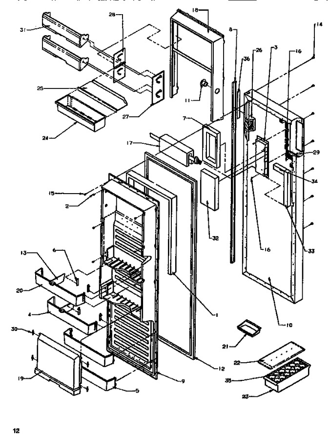 Diagram for SBDE520SW (BOM: P1185201W W)