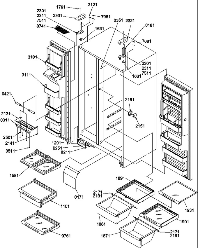 Diagram for SBDE520TW (BOM: P1312301W W)