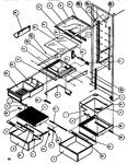 Diagram for 15 - Shelving & Drawers (ref)