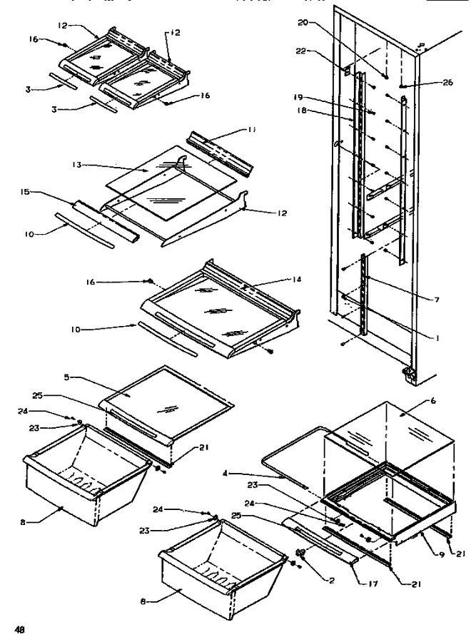 Diagram for SBDT520SW (BOM: P1185101W W)