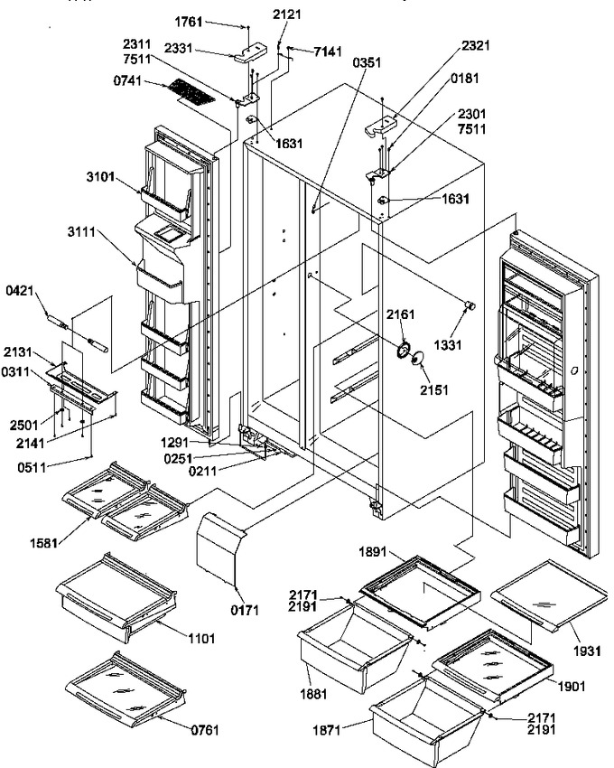 Diagram for SRD520TW (BOM: P1308801W W)