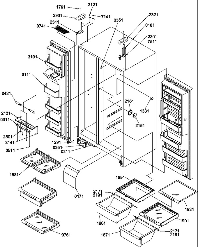 Diagram for SBDT520TW (BOM: P1313201W W)
