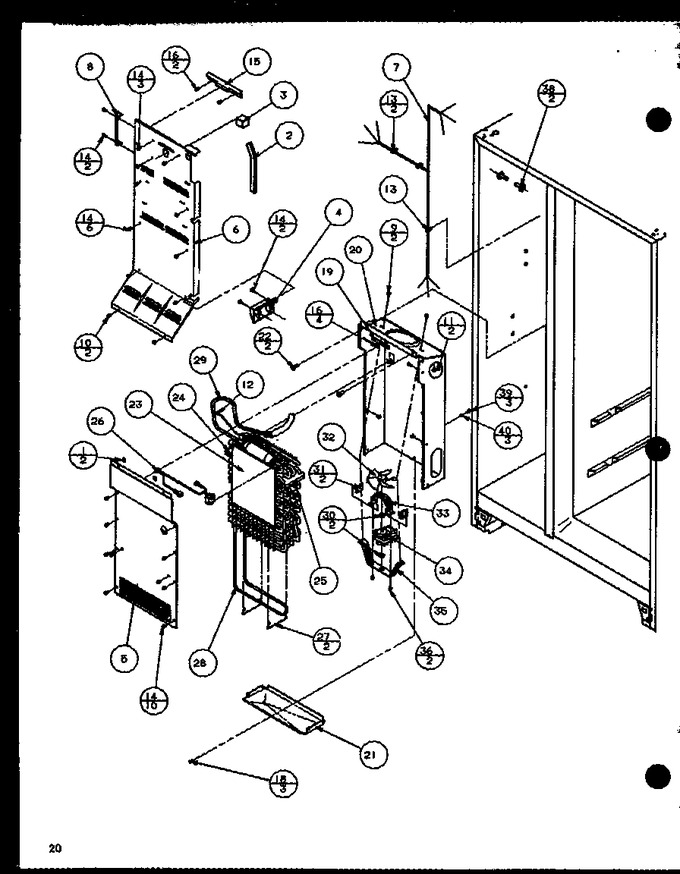 Diagram for SBI20H (BOM: P7836032W)